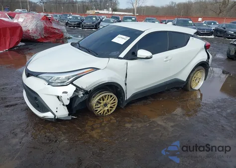 2021 Toyota C-Hr Xle z USA, uszkodzony, nr VIN NMTKHMBX7MR128871